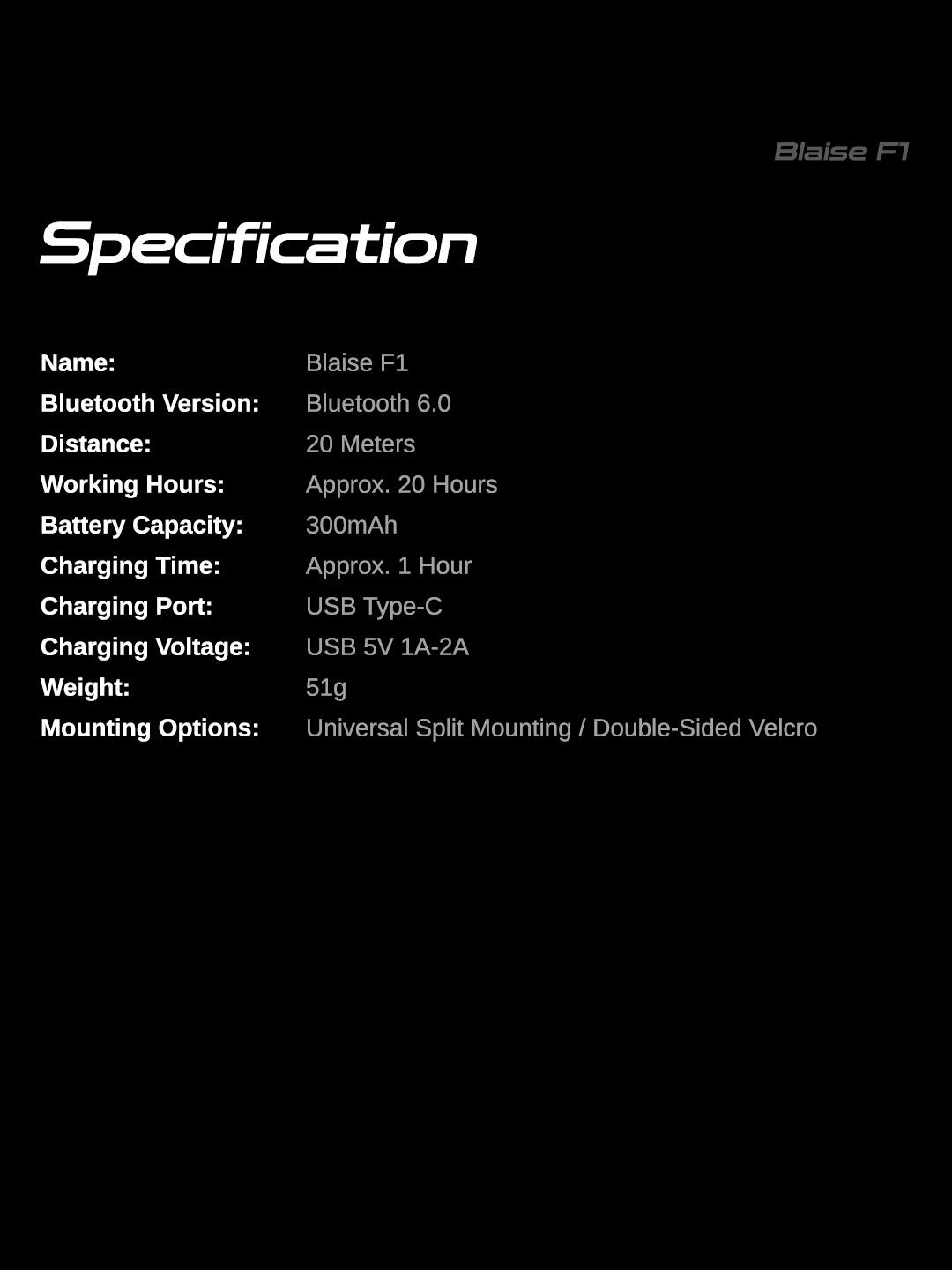 BLAISE F1 Headset Helm Bluetooth Suara Jernih Baterai 30 Jam Pasang Gampang [REKOMENDASI]