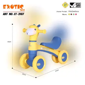 FREE BUBBLE Exotic Pushbike Fullcolor Music Import untuk Balita - Bubble, Toys