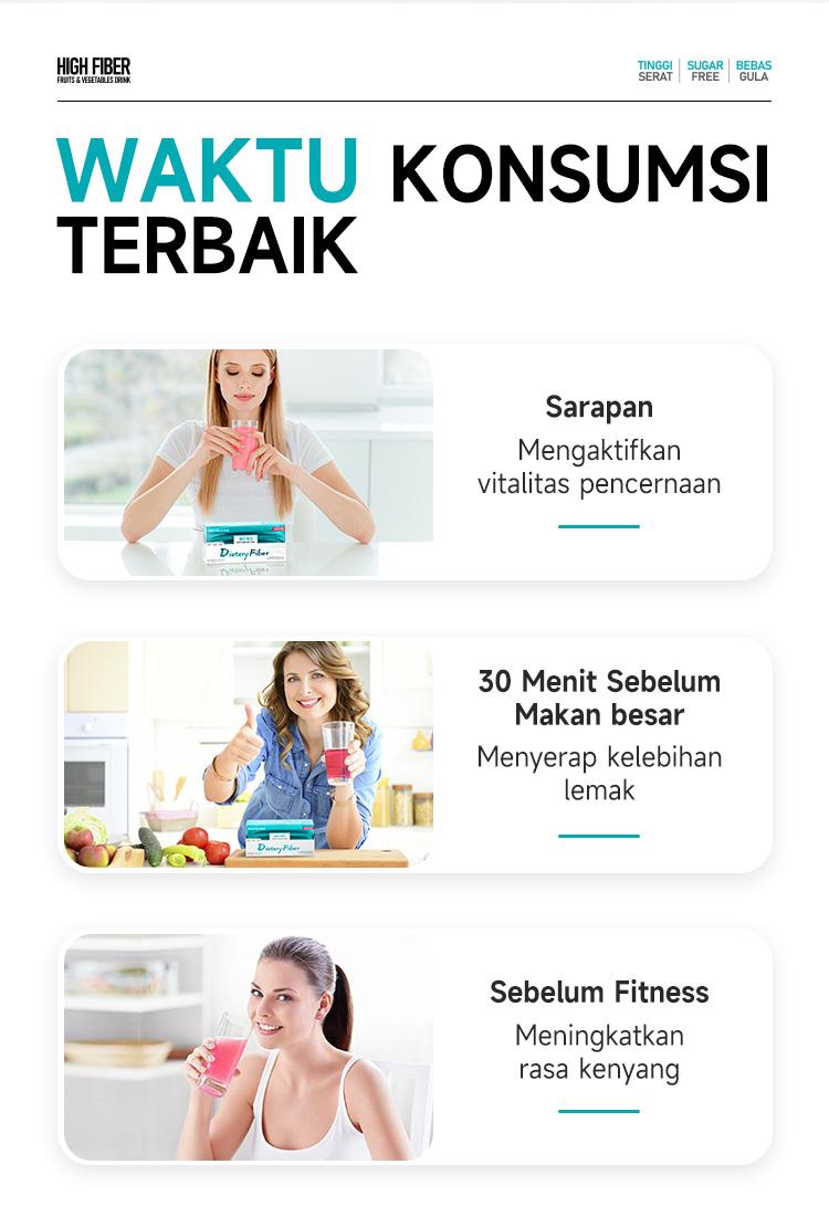 Moorkoedal Minuman Serat Tinggi - Lancarkan BAB & Usus Sehat - BPOM HALAL