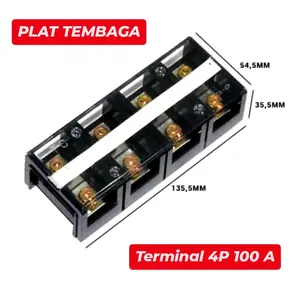 Terminal Block 100A 4P (TC 1004)
