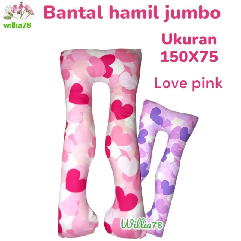 BANTAL KEHAMILAN/BANTAL HAMIL.JUMBO UKUTAN 150×75.BANTAL HAMIL + SARUNG Bunda Ibu 8