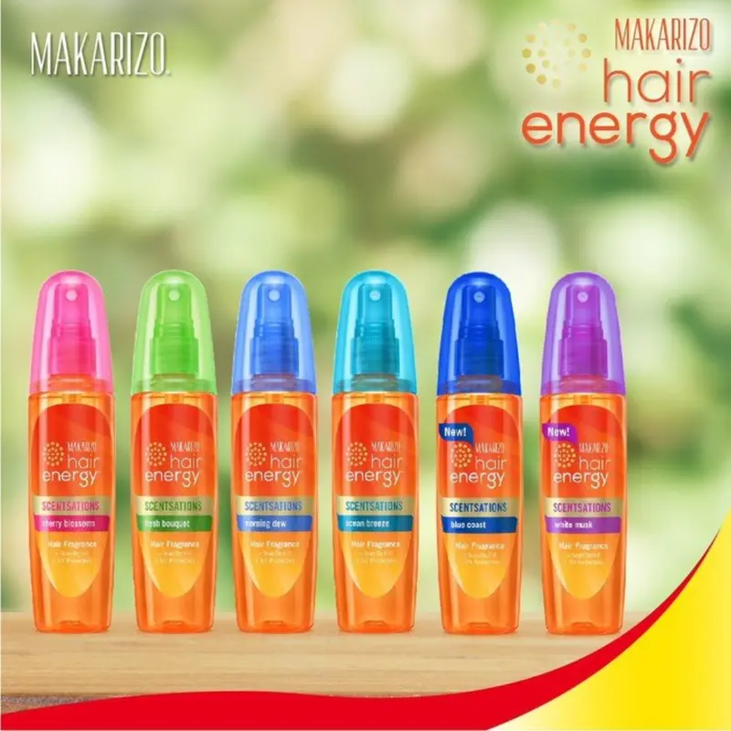 VITAMIN RAMBUT / PARFUM RAMBUT  WANGI - BPOM BY MAKARIZO -    Blue Coast 100 mL Bau 1