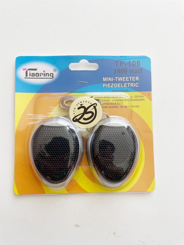 TWEETER MOBIL SPEAKER MOBIL 1000W MINI TWEETER TRUK TELUR TWITER MOBIL TP106 OVAL 0