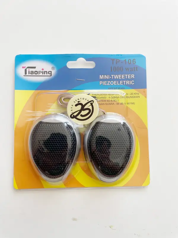 TWEETER MOBIL SPEAKER MOBIL 1000W MINI TWEETER TRUK TELUR TWITER MOBIL TP106 OVAL 0