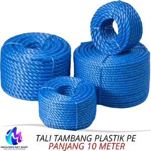 Tali Tambang PE Merek Kompas Panjang 10 Meter - Tali Jemuran, Ikat Barang, Packaging, Aktivitas Outdoor