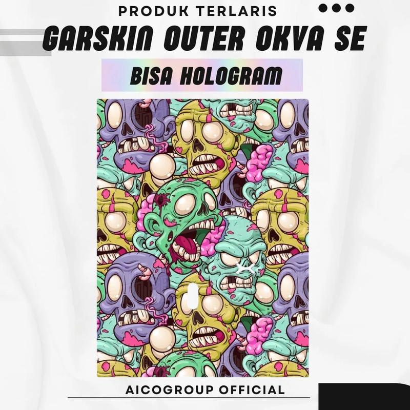 JAKACUSTOM - Stiker Gสɹຣќіn OXVHA SE Bisa Hologram Original Desain Full Motif Bisa Custom Anti Air Tahan Lama 3