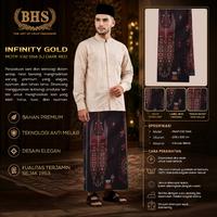 Gambar Sarung BHS Infinity Gold Motif V32 SNA SJ Dark Red - Dark Red dari SarungBHS Kab. Gresik 2 Tokopedia