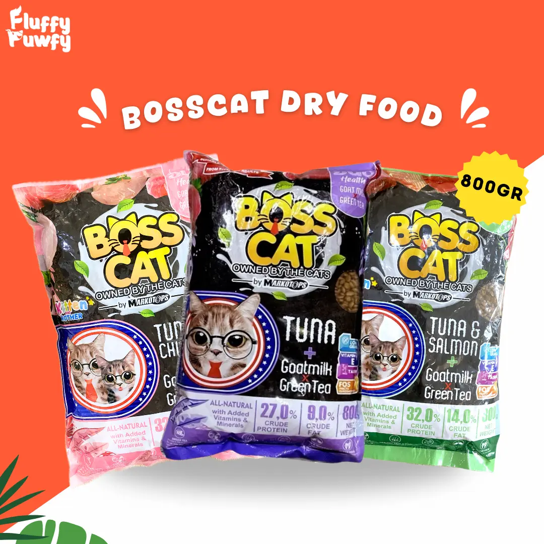 Boss Cat Dry Food Makanan Kucing Kering 800gr