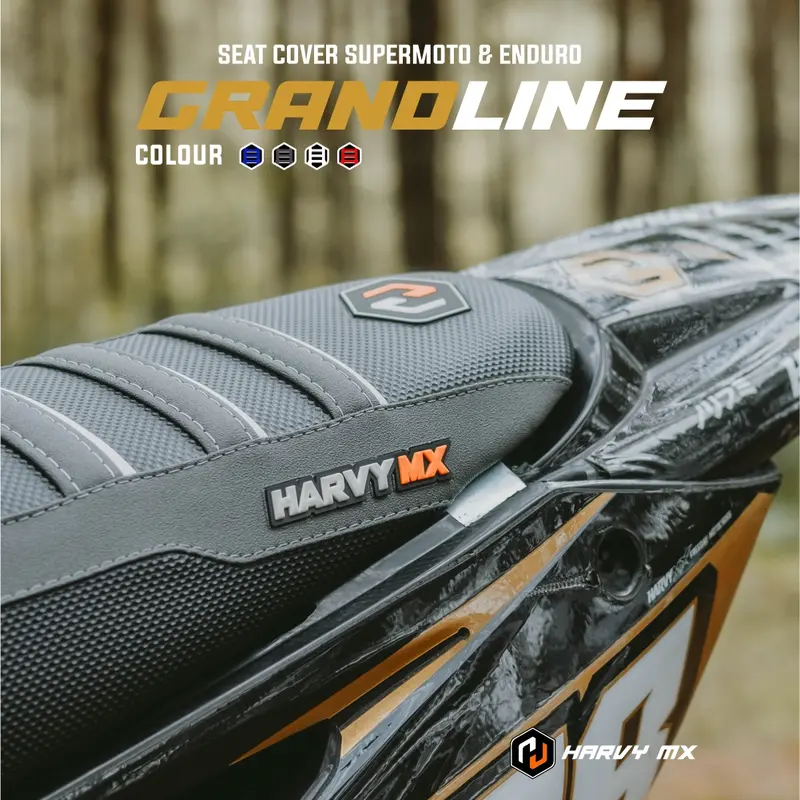 HARVYMX Seat Cover Kulit Jok Type Grand Line CRF 150L KLX Bigfoot WR155 8