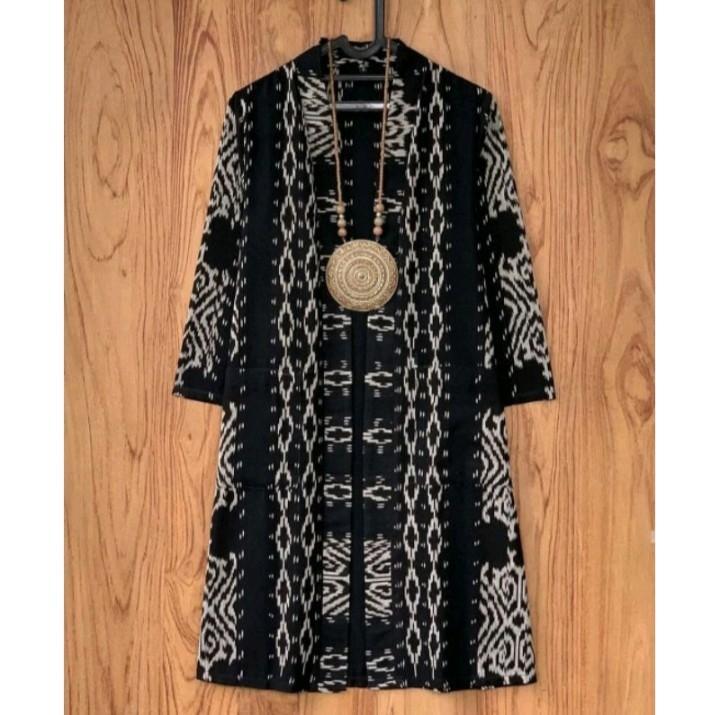 Product Introduction of blazer tenun wanita+kain tenun jepara+atasan wanita 24