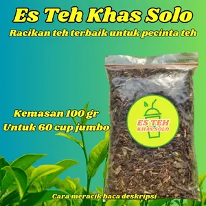Racikan teh solo untuk jualan es teh jumbo viral (100 gram)  Tea Manis