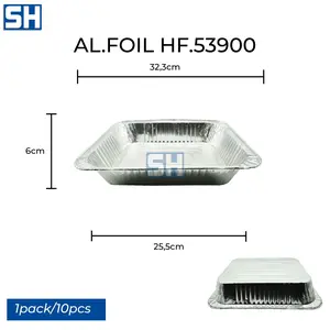 HF.53900 / Alumunium Foil Isi 10 Pcs/Set