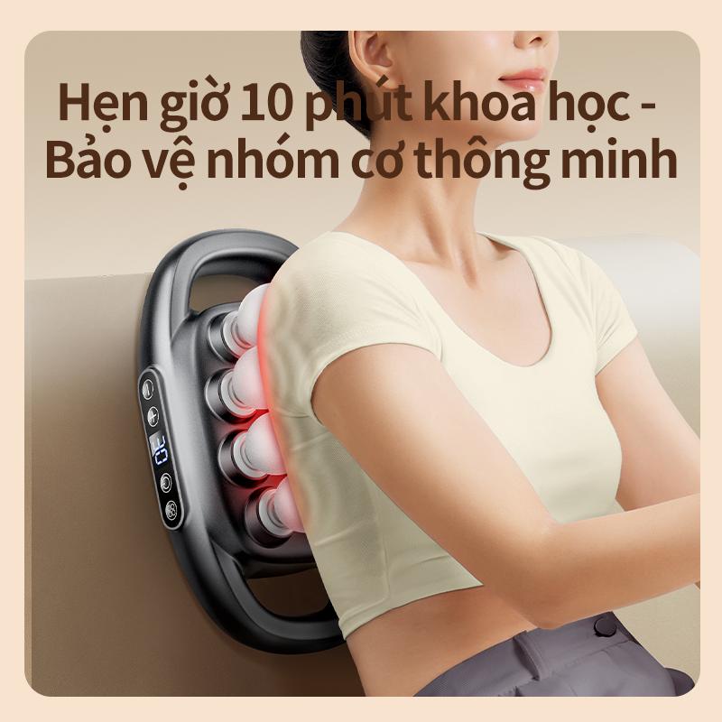 Máy Massage Thư Giãn Cơ Bắp Bằng Điện VTT, Hàng Mới Về, 16 Đầu, Chuyên Nghiệp, Cho Eo Và Lưng, Rung Sâu, Đa Đầu, Thích Hợp Để Tập Thể Dục