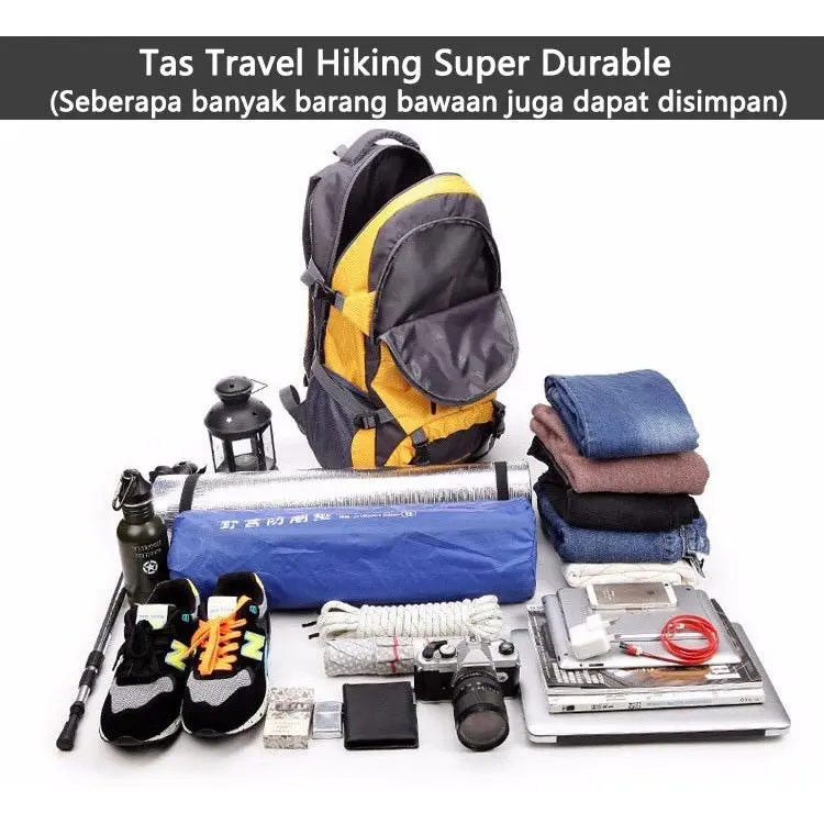 Techdoo Tas Ransel Gunung Olahraga Hiking Climbing Traveling 45L TRG02 3
