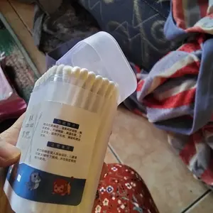 [B.B.S] Baby Cotton Buds / Cotton Bud Spiral / Cotton Bud Sendok Isi 200 Pembersih Telinga / Kuping Baby Cotton   Pembersih Telinga / Kuping Baby Cotton
