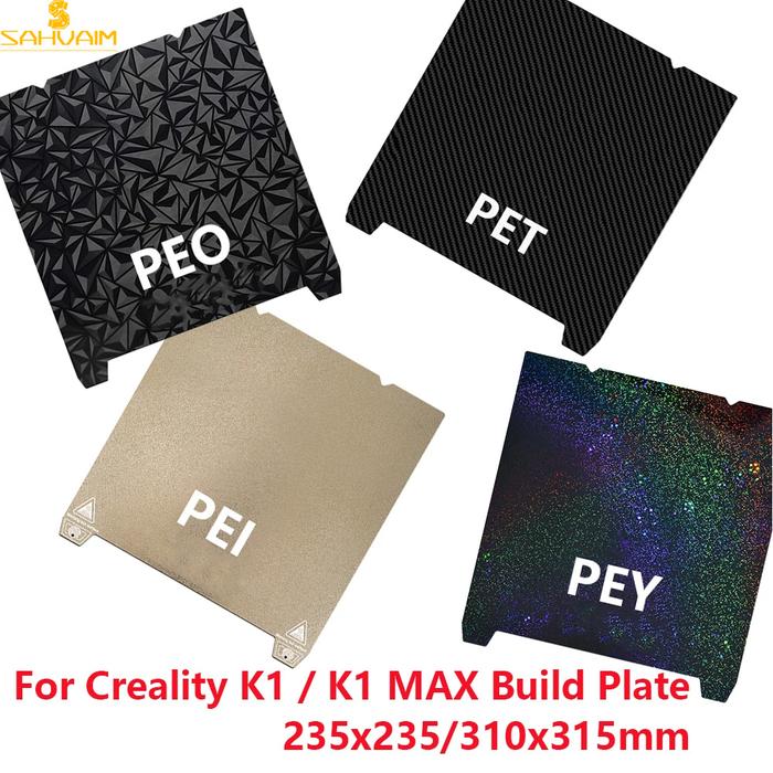 Jual upgrade For Hotbed Creality K1 Build Plate K1 Max Pei Bed 3d ...