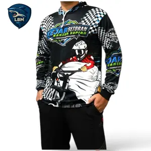 JERSEY MOTOR KEJAR SETORAN BAJU MOTORAN KAOS PETANI LENGAN PANJANG
