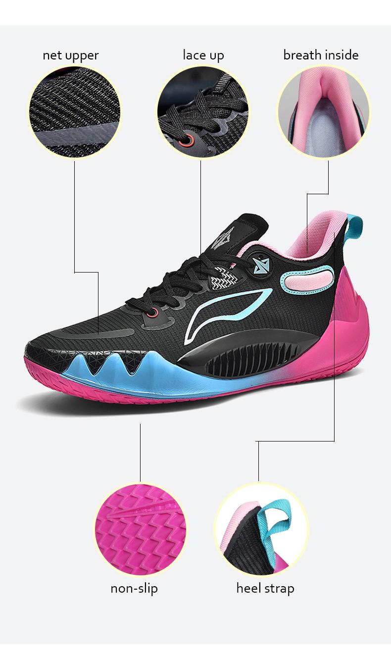 Product Introduction of IEAGO Original Quality Spike Basketball Sneakers Men Women Fashion Trainers Outdoor Sport Shoes 26