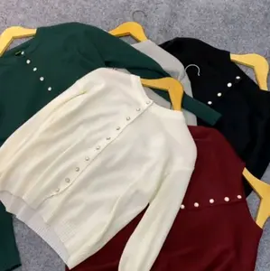 NairaRJT Store Ayla fashion model kancing kids&mom Cardigan Sweater Couple