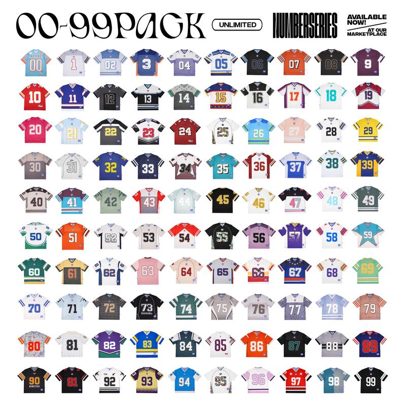 Product Introduction of RZQ / 62 White / Number Series / Streetwear / Jersey / Oversize / Boxy Fit / Retro / Vintage / NFL / 2