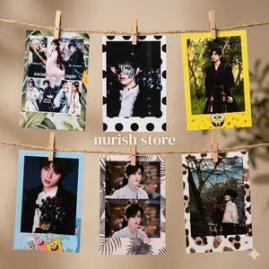 Bisa COD Paket Cetak Foto Polaroid Motif 25-300 Foto, Bahan Ivory 260 Tebal & Tahan Air, Ukuran 2R 6x9 cm Cocok untuk Album Foto & Pajangan Dinding, Murah Meriah 2 Hari Jadi