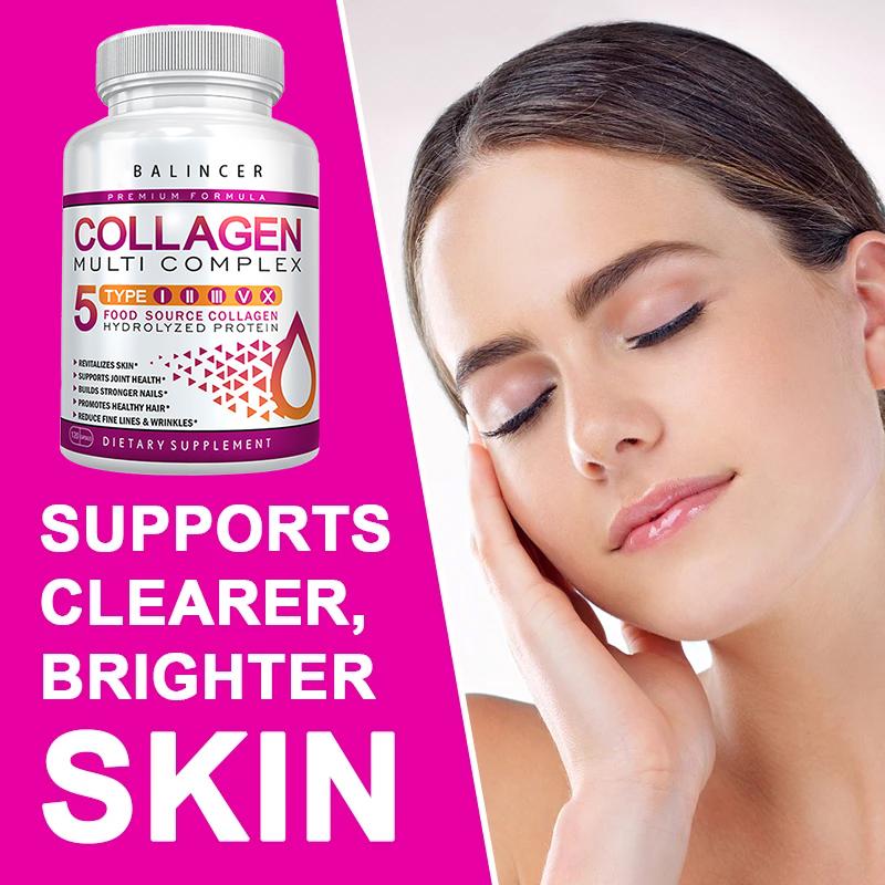 Balincer Collagen Supplement, Advanced Hydrolyzed Formula for Skin, Hair, Nails and Joint Support, 120 Capsules - TikTok Shop Philippines Balincer Collagen Supplement, Advanced Hydrolyzed Formula for Skin, Hair, Nails and Joint Support, 120 Capsules - TikTok Shop Philippines