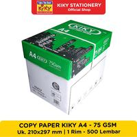 Gambar KIKY A4 & F4 Copy Paper / Kertas Fotocopy 75 GSM - 1 Rim = 500 Lembar - A4 (210 x 270 mm) dari Kiky Stationery Kota Surakarta 5 Tokopedia