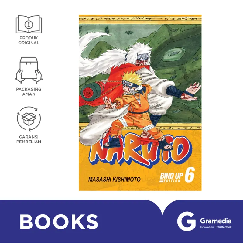 Komik Naruto Bind Up Edition 06 (Masashi Kishimoto) 2