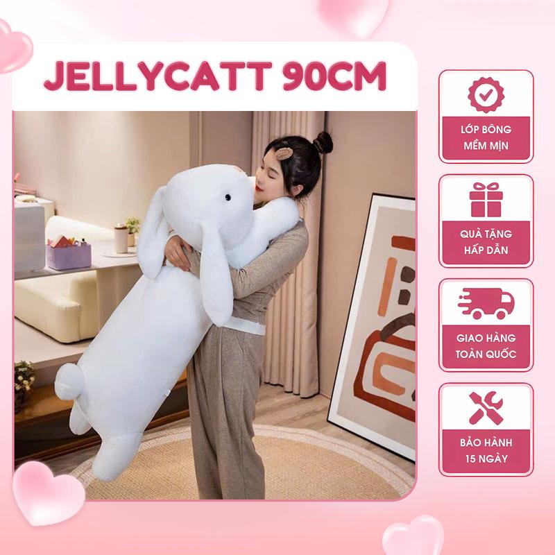 Gấu bông xinh THỎ ÔM JELLYCAT SIZE 90cm CAO CẤP SIÊU DỄ THƯƠNG MỀM MẠI