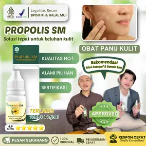 Propolis SM Penghilang Panu Untuk Anak Dan Dewasa Panuan Hapur Balas Bogo Di Wajah Leher Punggung