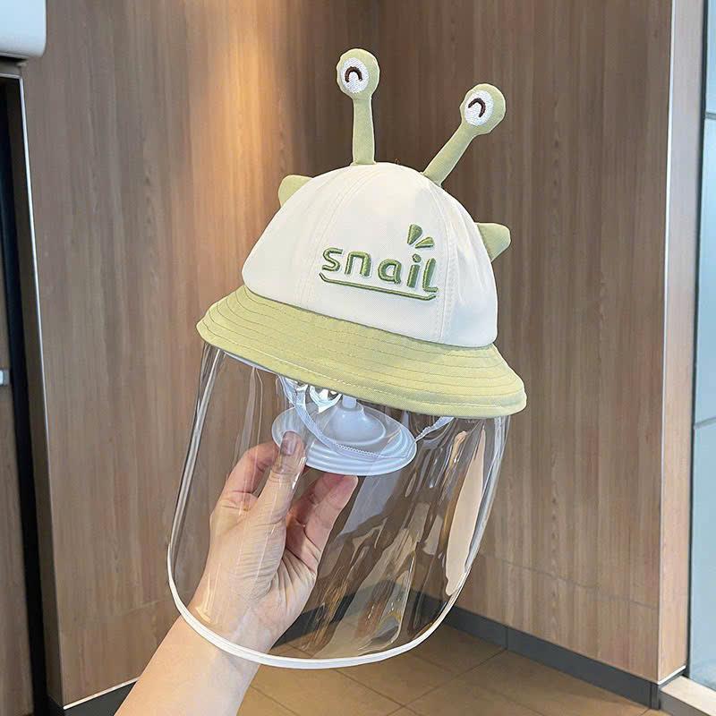 Mũ nón kèm tắm chắn chống nắng ,bụi ,giọt bắn cho bé 5 đến 13kg 2