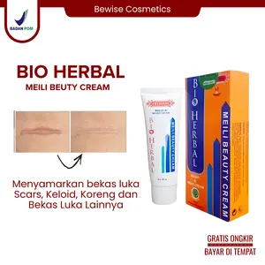 [Tanpa Operasi] Bio Herbal Meilibahenling Cream Penghilang Bekas Luka Strect Mark Keloid Wajah