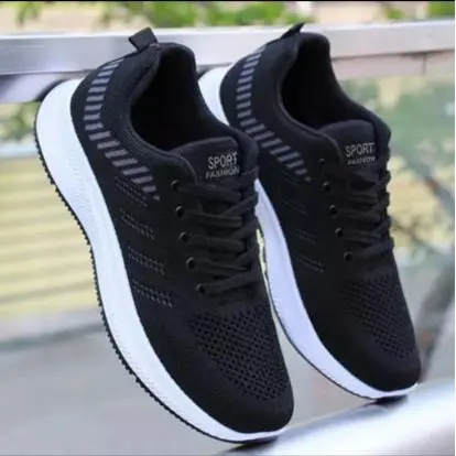 SEPATU SNEAKERS SEKOLAH PRIA WANITA UKURAN ( 36 - 43 ) KEKINIAN RINGAN BERKUALITAS Casual Karet 1
