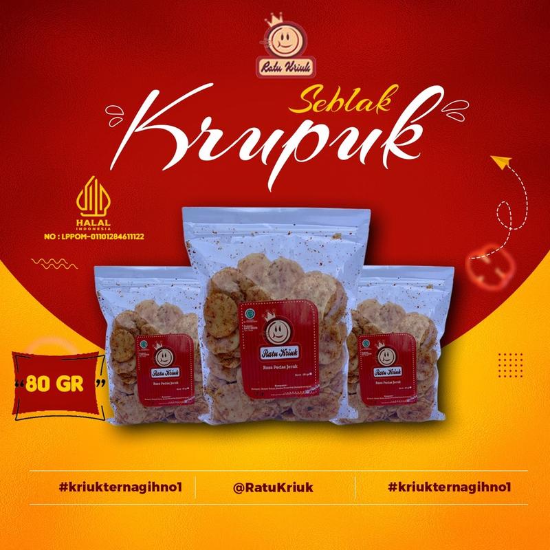 Seblak Kering Pedas Jeruk 80gr Food Snack 0