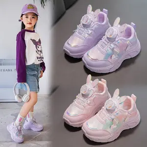 SIZE 26-37 Sepatu Sneakers Anak Perempuan Import Motif Kupu-Kupu