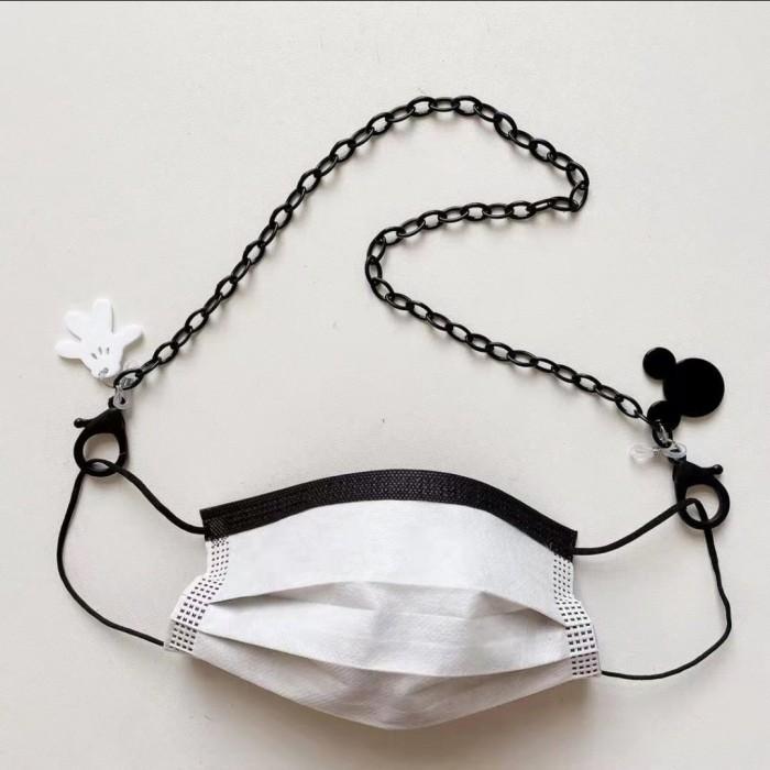 Strap Mask/Tali Rantai Masker/Kacamata Hiasan Mickey Minnie Mouse 3
