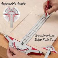 Gambar BEANABELL Penggaris Busur Pertukangan Protractor Pengukur Sudut Stainless Steel Woodworking Edge Ruler Multifungsi - 20inch dari scarlettofficial.id Kota Cimahi 4 Tokopedia