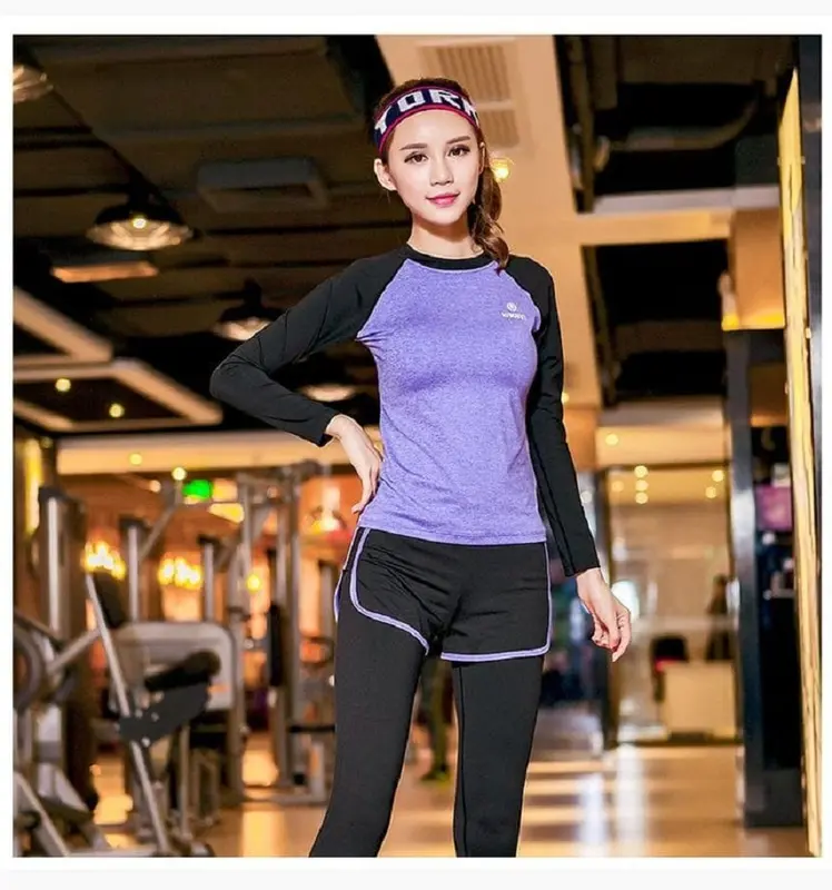 ( Promo ) Legging Celana Wanita Outdoor / Legging 2 Lapis Sport Terbaru / Legging Hotpants List Yoga Gym Fitness / Legging 2 in 1 Olahraga Kekinian 4