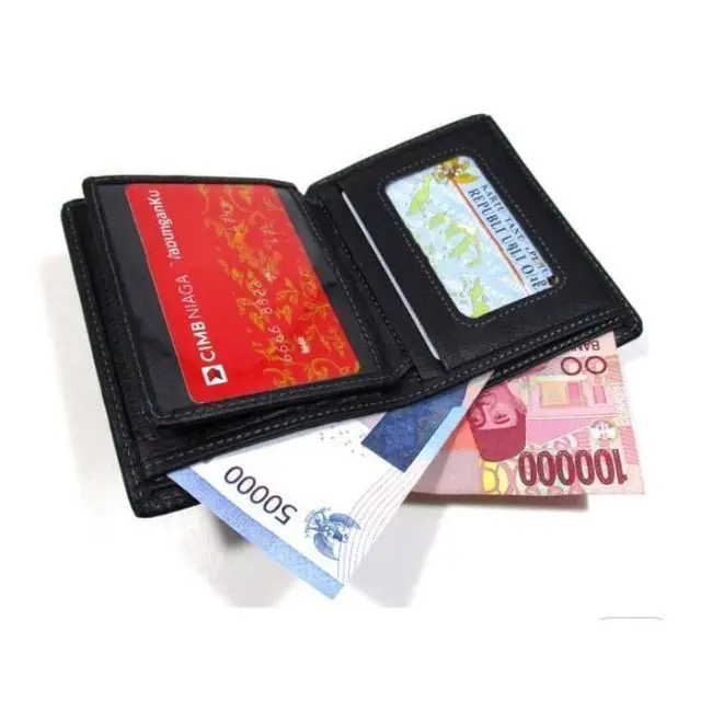 Dompet Kulit Model Lipat Buku 100% ORIGINAL Kulit Asli 7