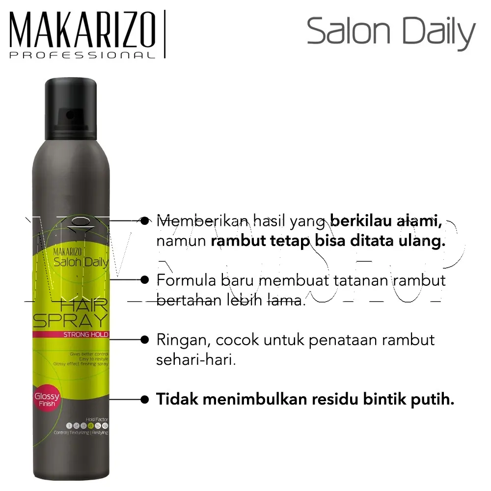 HAIR SPRAY STRONG HOLD 376ML