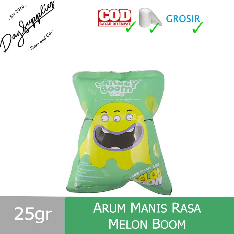 Snazzy Boom Arum Manis (Rambut Nenek) 25 gr  x 1pc (ALL VARIAN) 7