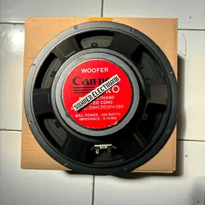 speaker 12 inch cannon pro woofer 400w SRW 38 B Speakers Bass oke