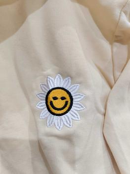 Product Review of DAISY FLOWER BORDIR CARDIGAN - CARDIGAN WANITA OVERSIZE BORDIR - KOREAN STYLE Baju Bandung from O**a 2
