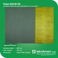 Gambar Taiyo KSCW-SS Amplas Sheet Kertas #60-5000 230x280mm - 60 dari Teknikmart Kota Administrasi Jakarta Barat 3 Tokopedia