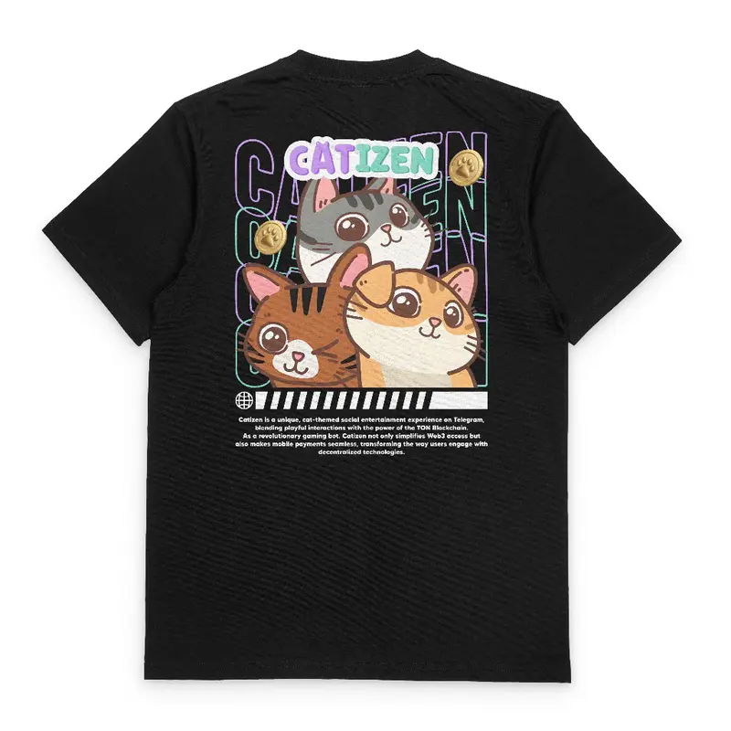 Kaos Crypto Airdrop "Catizen Streetwear" - Cryptocurrency / Alt Coin Crypto / Airdrop Catizen 1