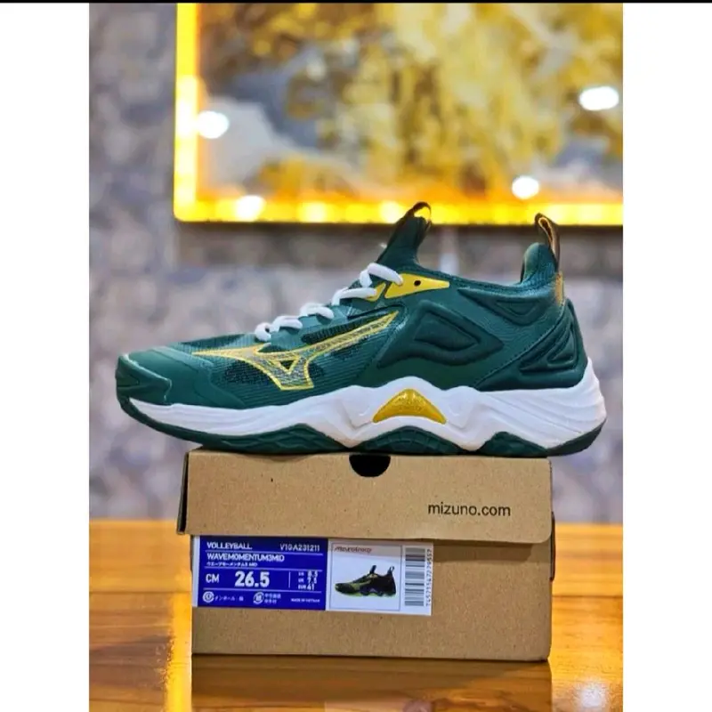 Sepatu volly mizuno wave momentum 3 low Voli 6