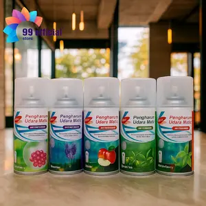 ZONE Pengharum Udara Matic 225ML Automatic (Refill ISI Ulang Alat Stella )Pengharum Ruangan Segar & Netralisasi Bau Tidak Sedap