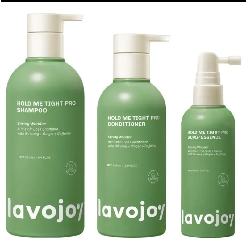 LAVOJOY Hold Me Tight Pro | Shampoo | Conditioner | Scalp Essence
