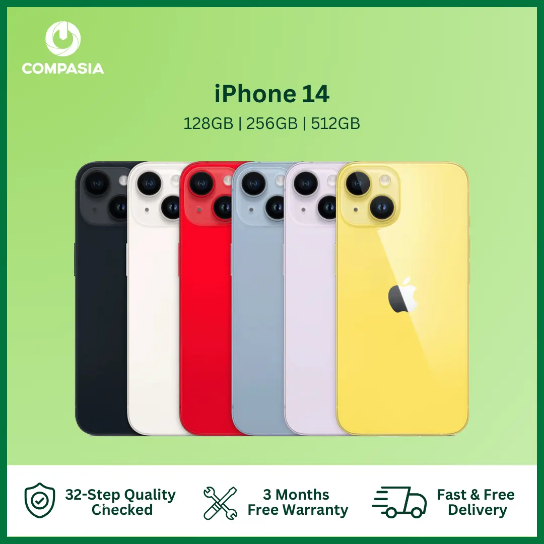 Second Hand iPhone 14 with 3 Months Warranty - Excellent Condition