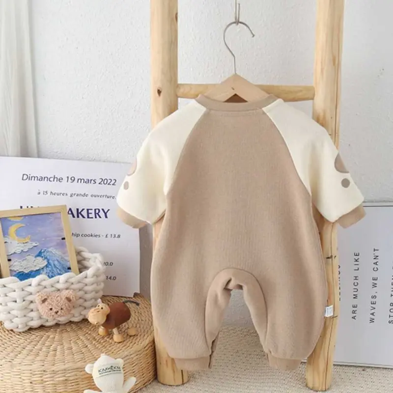 Babylovanta Jumper Bayi Laki Laki Dan Perempuan Lengan Panjang Motif Ear Bear Usia 3-18 Bulan 5